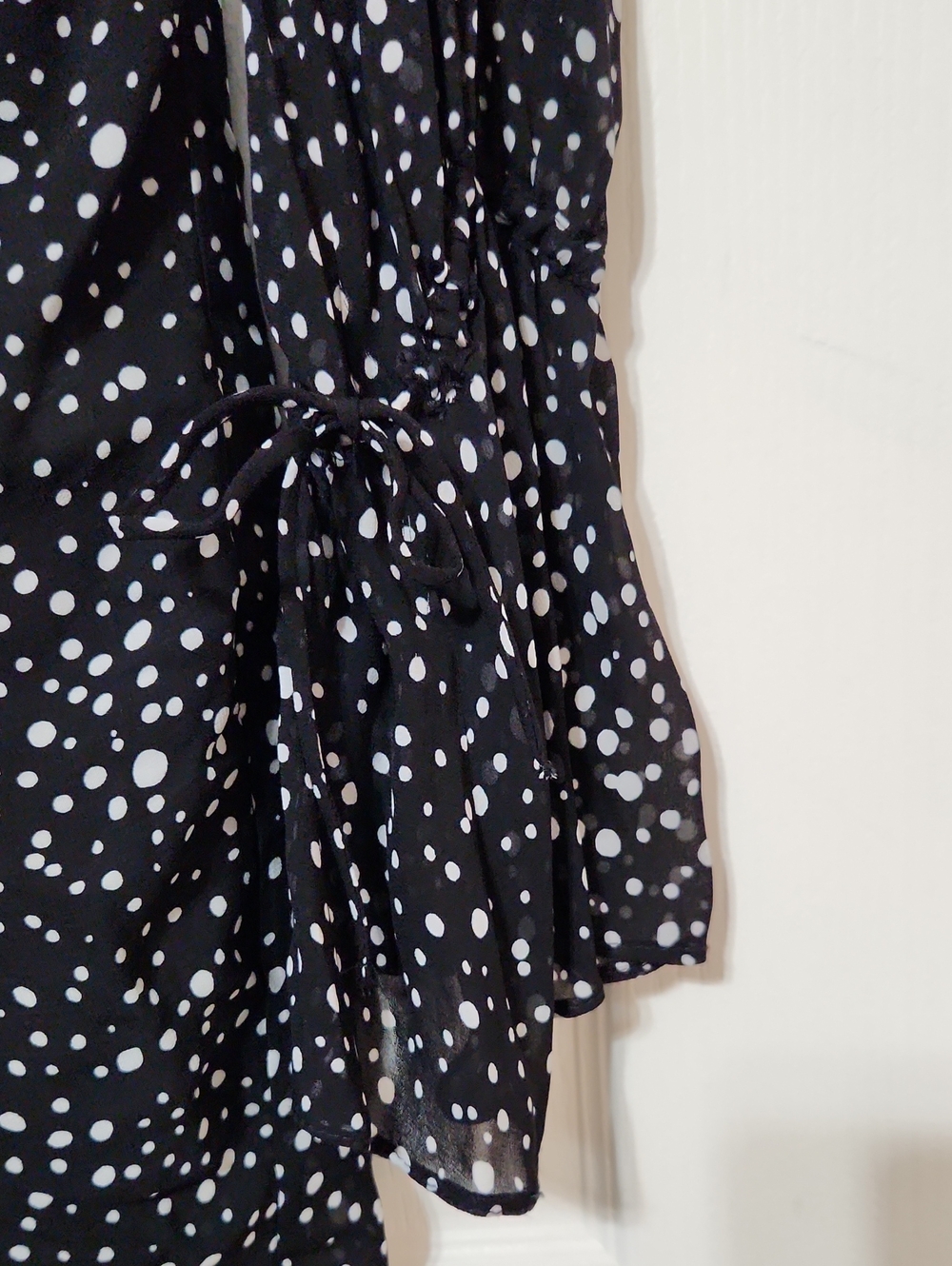 NWT Zara Polka Dot Mini Dress. Size XS - Picture 7 of 12